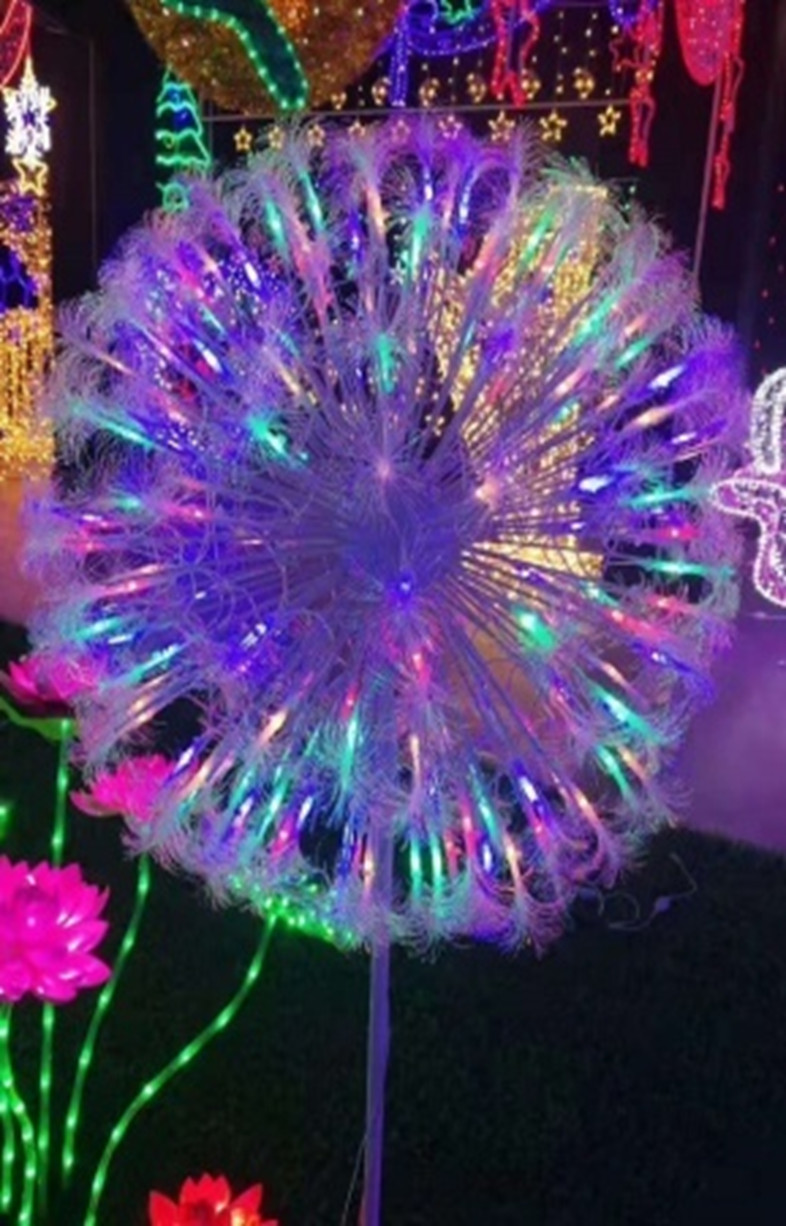 Đèn LED Hoa Bồ Công Anh Dandelion Sợi Quang Nhỏ D30cm-100cm | Báo Giá