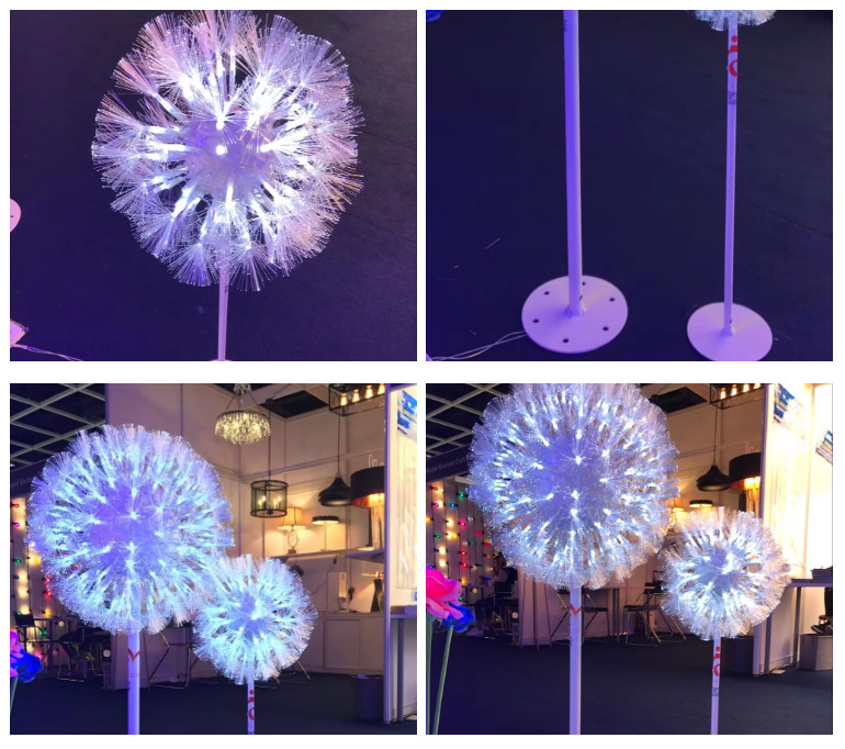 Đèn LED Hoa Bồ Công Anh Dandelion Sợi Quang Nhỏ D30cm-100cm | Báo Giá