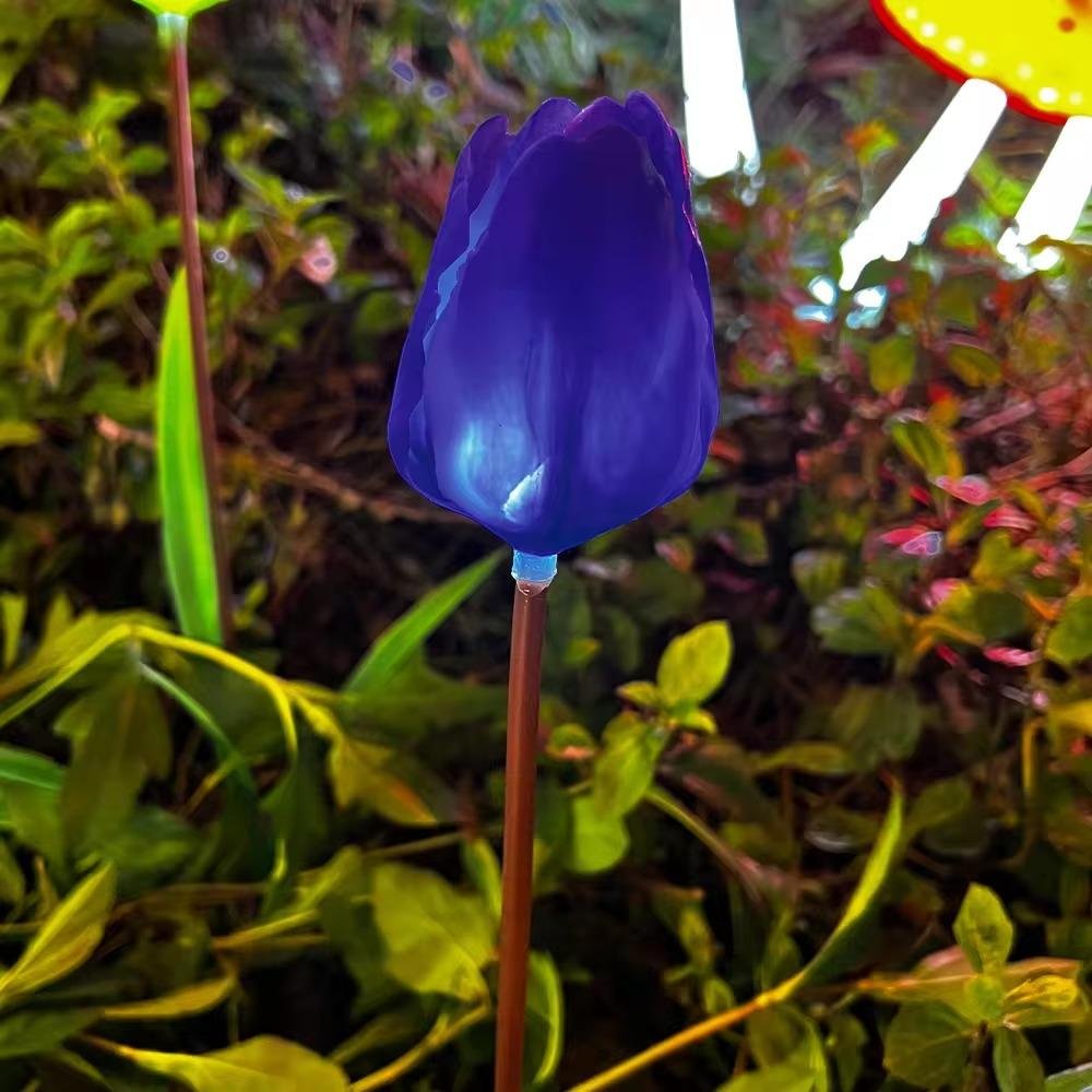 Đèn LED Mô Phỏng Bông Hoa Tulip - Simulation Tulips Light cho Vườn Ánh Sáng Zalaa Light Garden