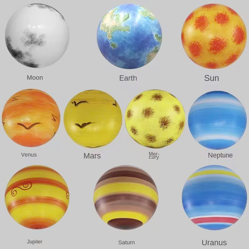 Đèn LED Mô Phỏng Các Hành Tinh phát sáng trang trí cảnh quan sân vườn Zalaa ZMP-Planet-Lights