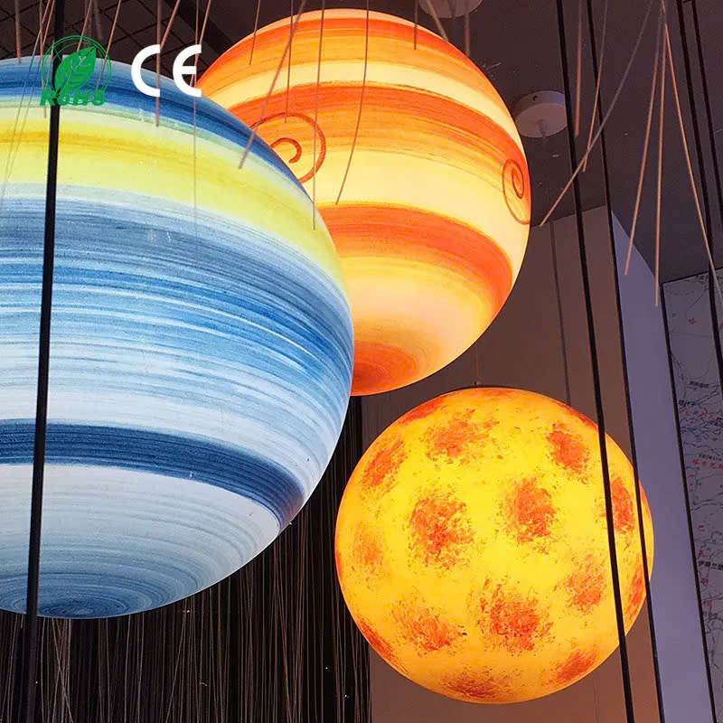 Đèn LED Mô Phỏng Các Hành Tinh phát sáng trang trí cảnh quan sân vườn Zalaa ZMP-Planet-Lights