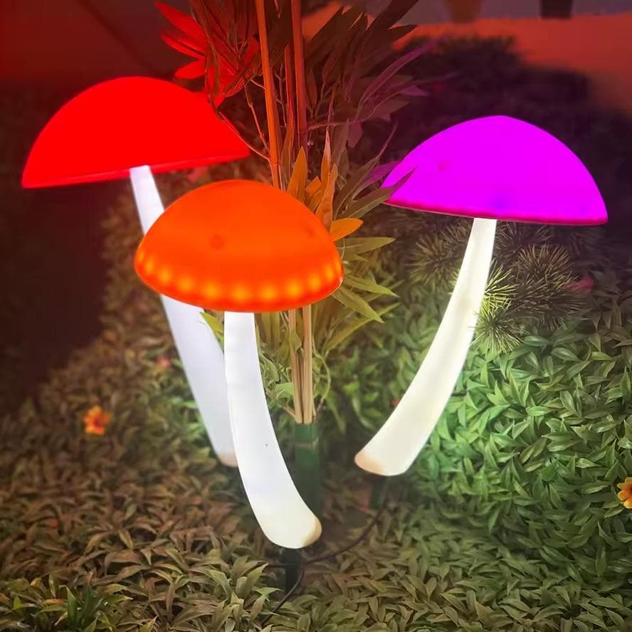 Đèn LED Mô Phỏng Hình Cây Nấm - Simulation Mushrooms Light cho Vườn Ánh Sáng Zalaa Light Garden
