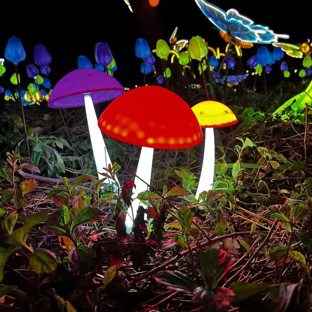Đèn LED Mô Phỏng Hình Cây Nấm - Simulation Mushrooms Light cho Vườn Ánh Sáng Zalaa Light Garden
