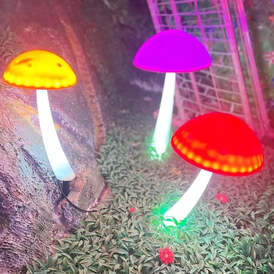 Đèn LED Mô Phỏng Hình Cây Nấm - Simulation Mushrooms Light cho Vườn Ánh Sáng Zalaa Light Garden