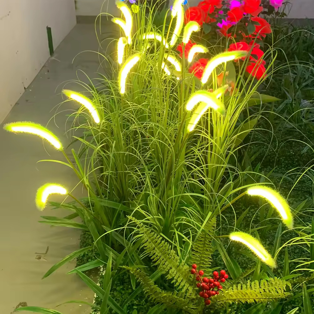 Đèn LED Mô Phỏng Hoa Cỏ Lau - Simulation Reed light cho Vườn Ánh Sáng Zalaa Light Garden