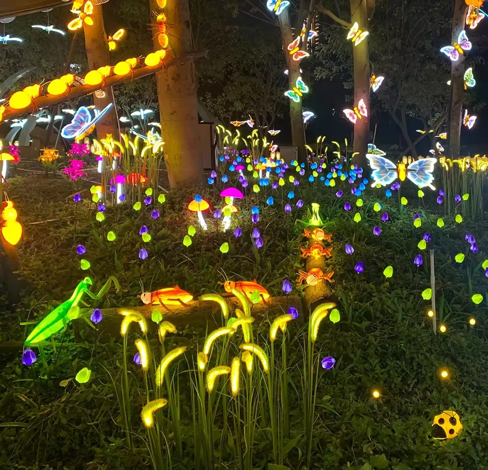 Đèn LED Mô Phỏng Hoa Cỏ Lau - Simulation Reed light cho Vườn Ánh Sáng Zalaa Light Garden