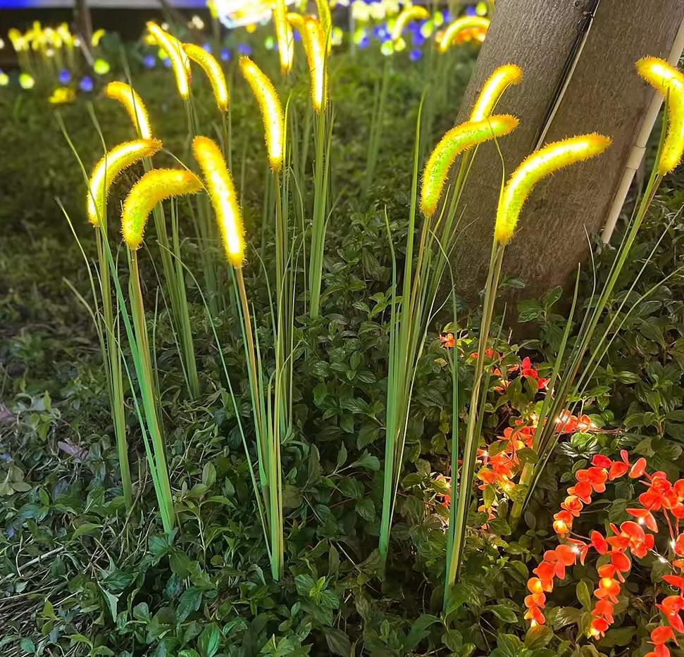 Đèn LED Mô Phỏng Hoa Cỏ Lau - Simulation Reed light cho Vườn Ánh Sáng Zalaa Light Garden