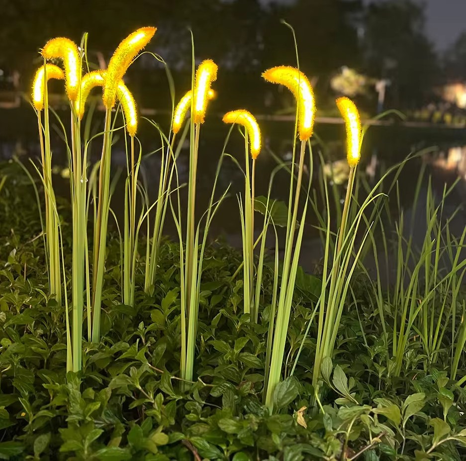 Đèn LED Mô Phỏng Hoa Cỏ Lau - Simulation Reed light cho Vườn Ánh Sáng Zalaa Light Garden