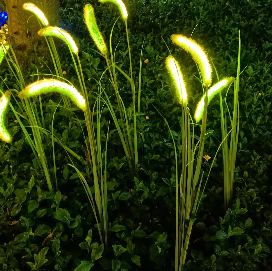 Đèn LED Mô Phỏng Hoa Cỏ Lau - Simulation Reed light cho Vườn Ánh Sáng Zalaa Light Garden