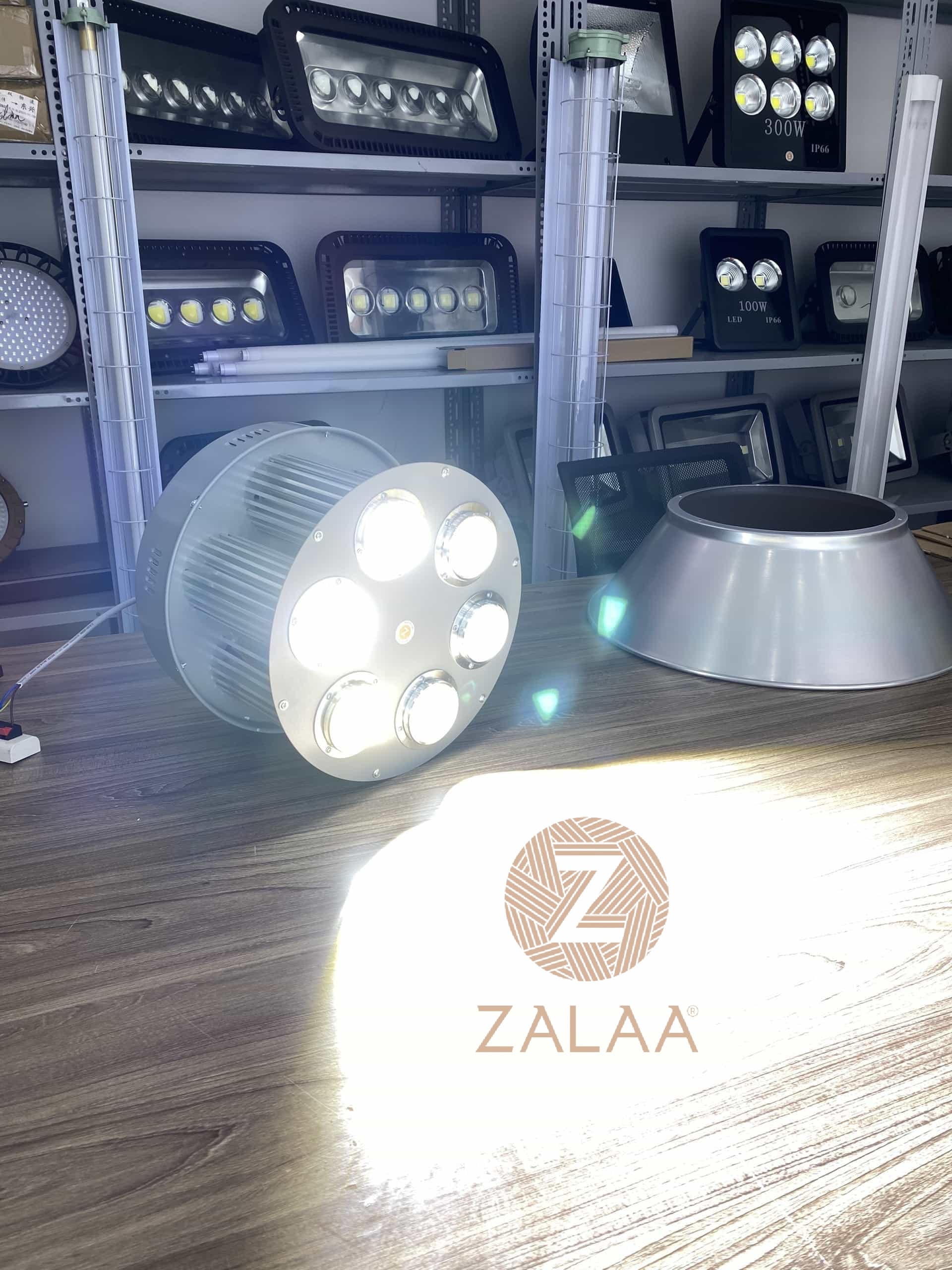 Đèn LED Nhà Xưởng Highbay COB 300W Mã sản phẩm: ZHB-300-COB