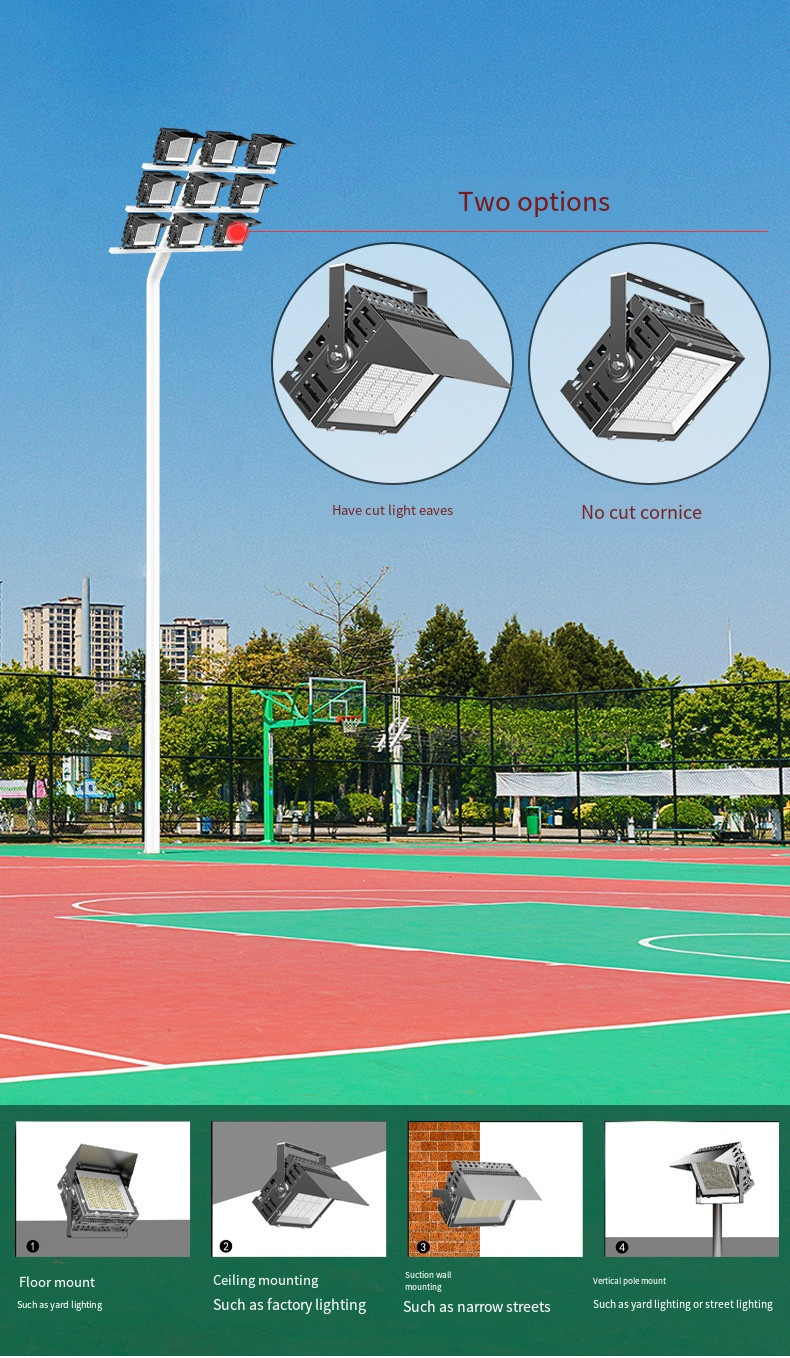 Đèn LED Pha Ghép Module OEM Philip Chiếu Sân Golf Theo Yêu Cầu