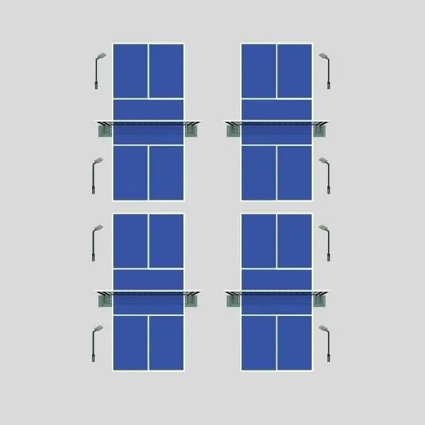 Đèn LED Pha Module SMD Chiếu Sáng Sân Thể Thao Pickleball Công suất từ 50W- 1000W