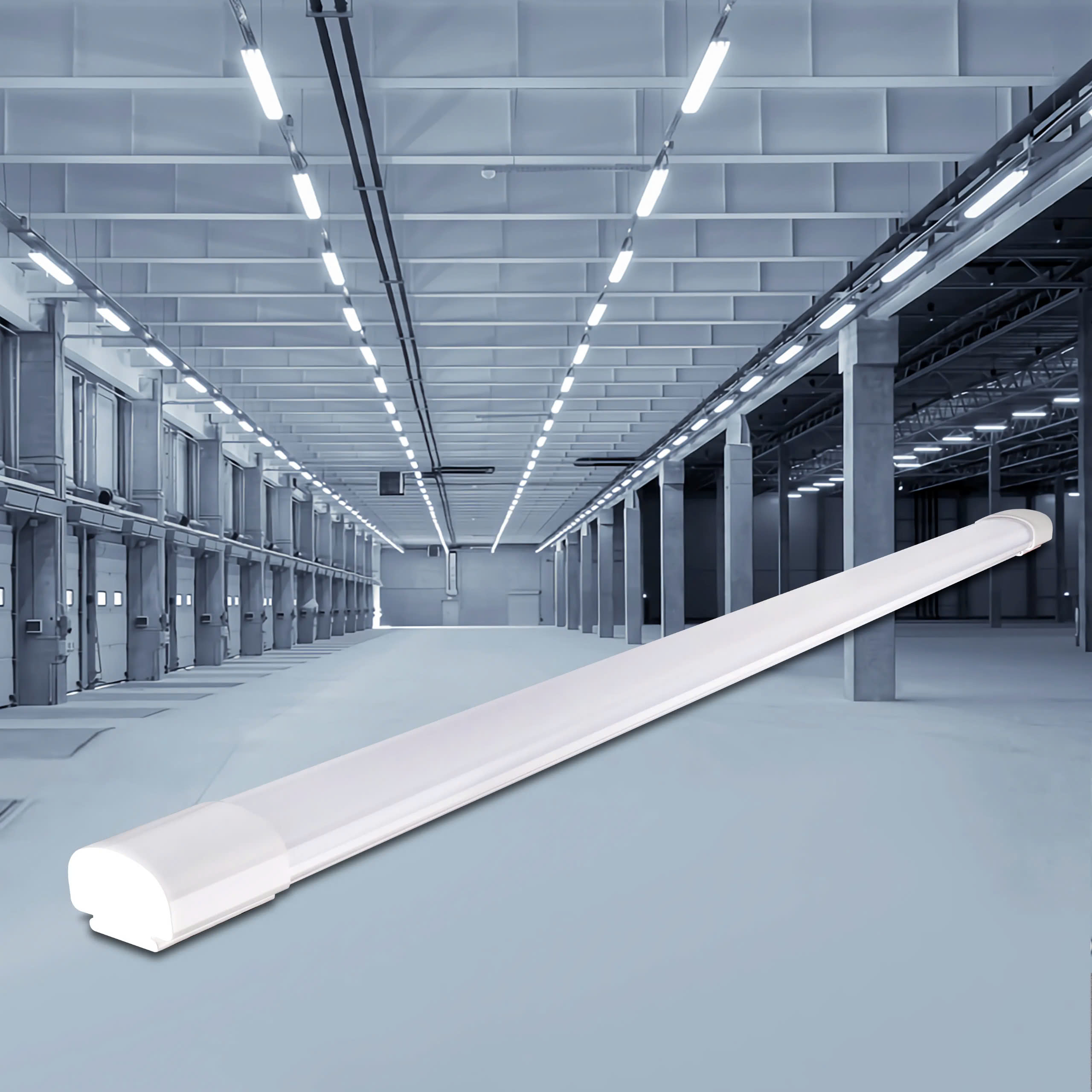 Đèn LED Phòng Sạch dài 0,6m, 1,2m kiểu Tuýp Bán Nguyệt 12W, 18W, 27W, 36W, 54W...ZALAA ZVP