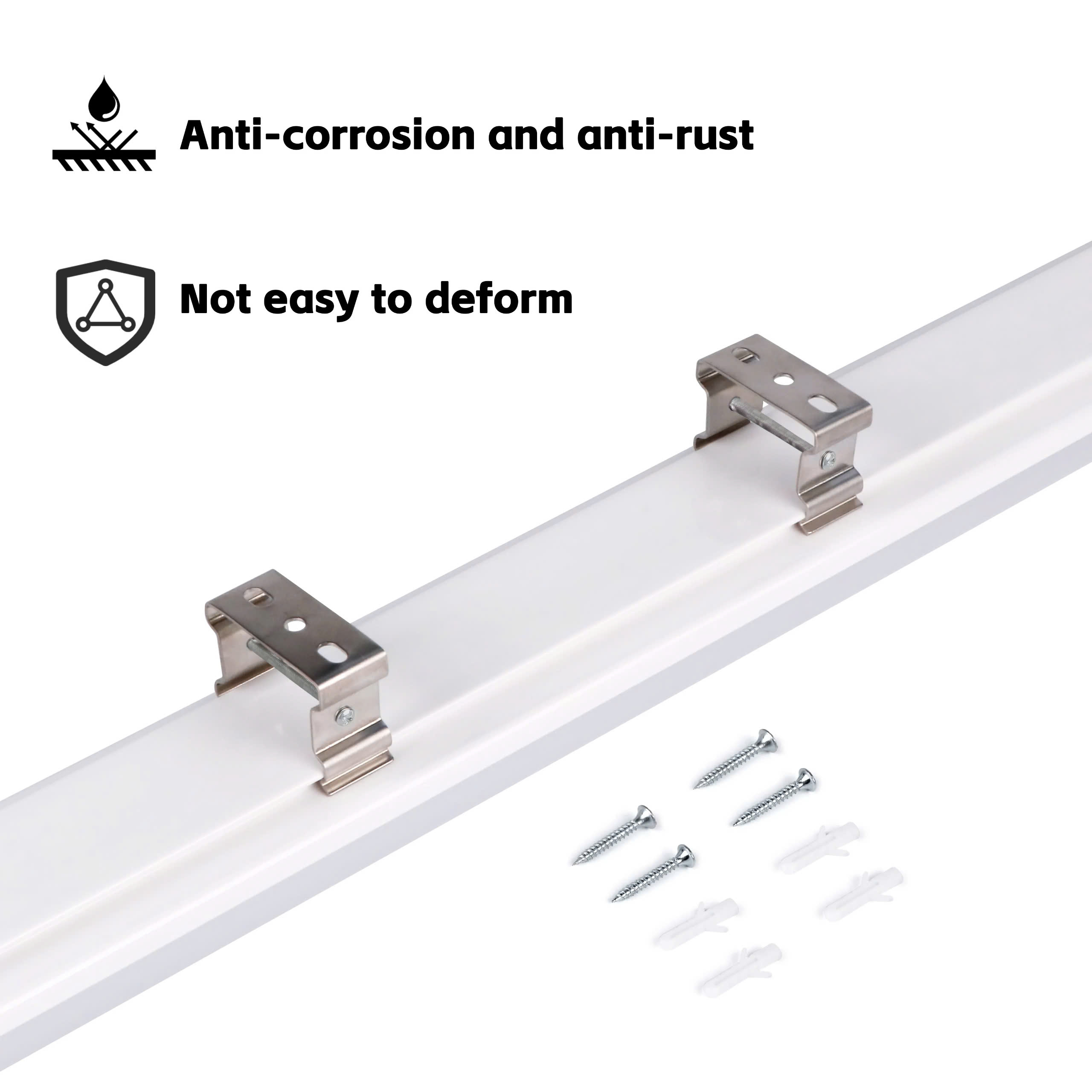 Đèn LED Phòng Sạch dài 0,6m, 1,2m kiểu Tuýp Bán Nguyệt 12W, 18W, 27W, 36W, 54W...ZALAA ZVP