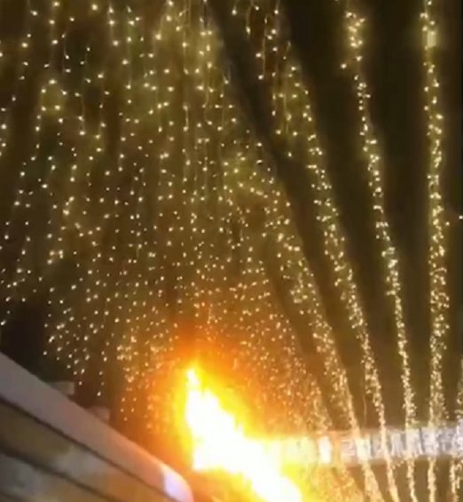 Đèn LED Dây Rèm Thả Icicle Trang Trí Lễ Hội AC220V IP65 5M 15W - ZALAA OEM/ODM Curtain Icicle Lights