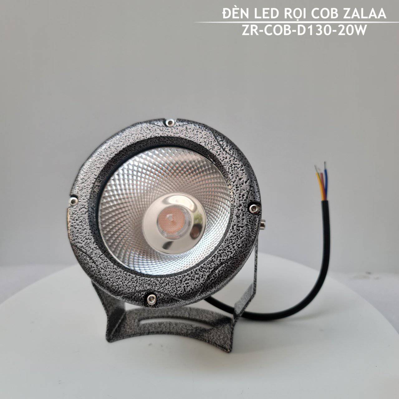 Đèn Led Rọi COB 20W Mã sản phẩm ZR-COB-D130-20W