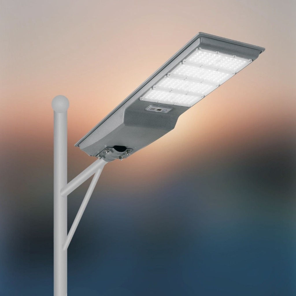 Đèn LED Solar NLMT Liền Thể ZKC-TG 30W All in One | ZALAA Street Light