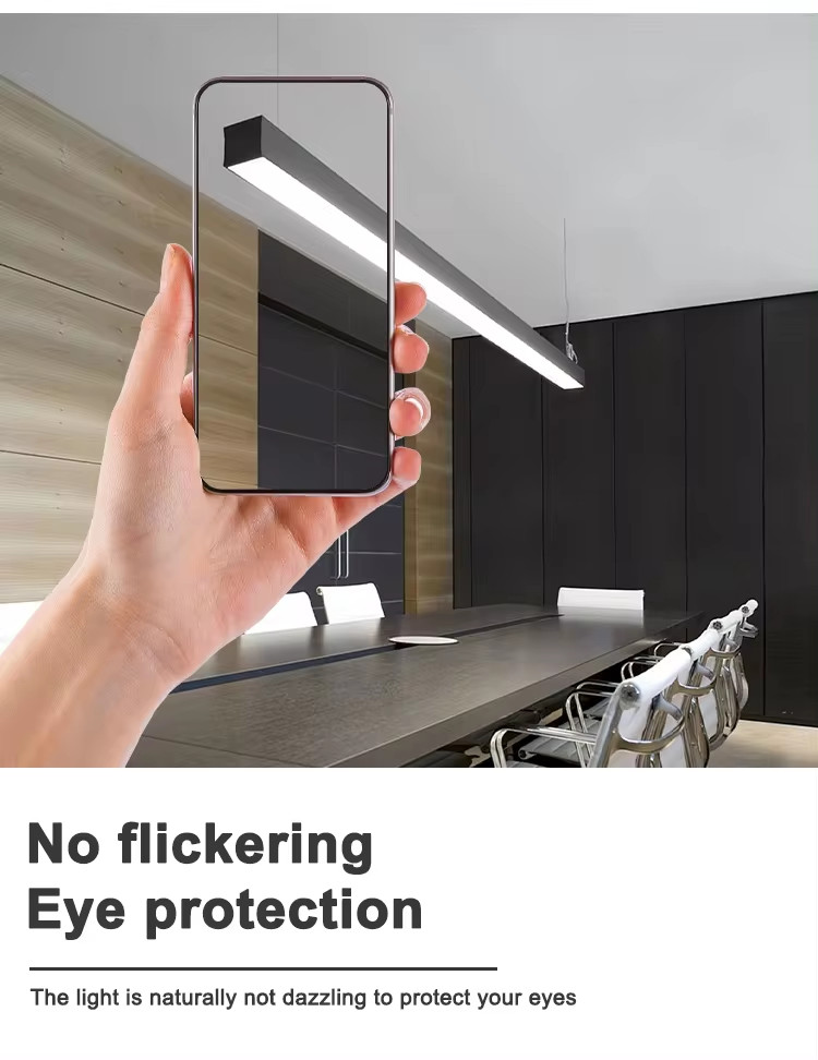 Đèn LED Thả Trần Văn Phòng - Ghép nối thanh chữ I, L, Y, O, V, Z, H, M, U