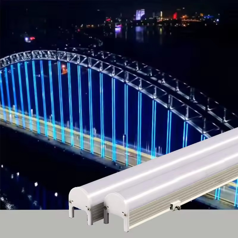 Đèn LED Thanh Dài DMX 18W RGB Chiếu Tòa Nhà Building Cao Tầng - Facade lighting solution Zalaa