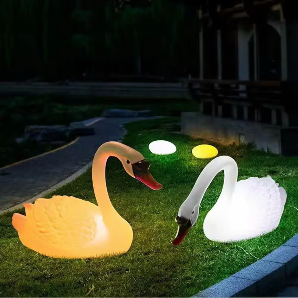 Đèn LED Trang Trí Cảnh Quan hình Con Hạc và Thiên Nga Phát sáng Zalaa cho các Dự án Vườn Ánh Sáng mới