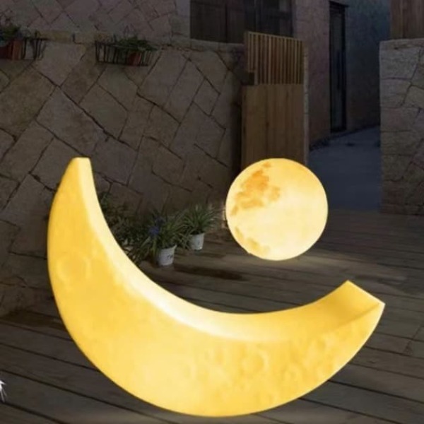 Đèn LED Trang trí cảnh quan hình Ông Trăng bán nguyệt khuyết Zalaa cho các Dự án chiếu sáng mới