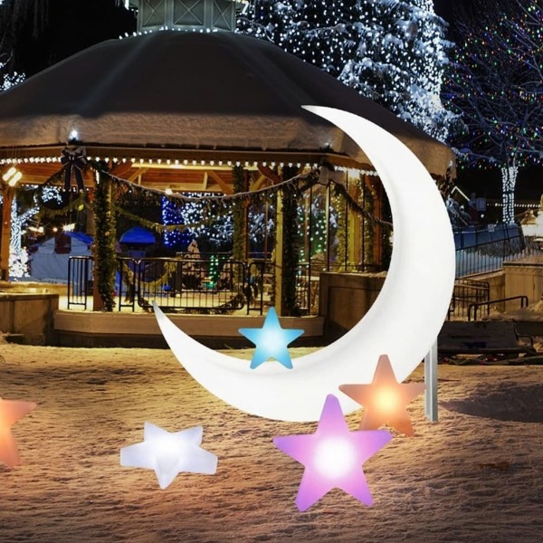 Đèn LED Trang trí cảnh quan hình Ông Trăng bán nguyệt khuyết Zalaa cho các Dự án chiếu sáng mới