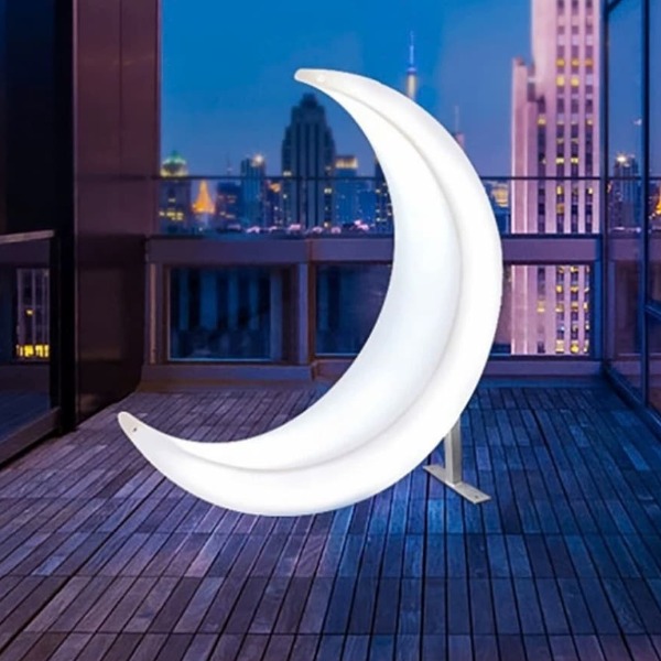 Đèn LED Trang trí cảnh quan hình Ông Trăng bán nguyệt khuyết Zalaa cho các Dự án chiếu sáng mới