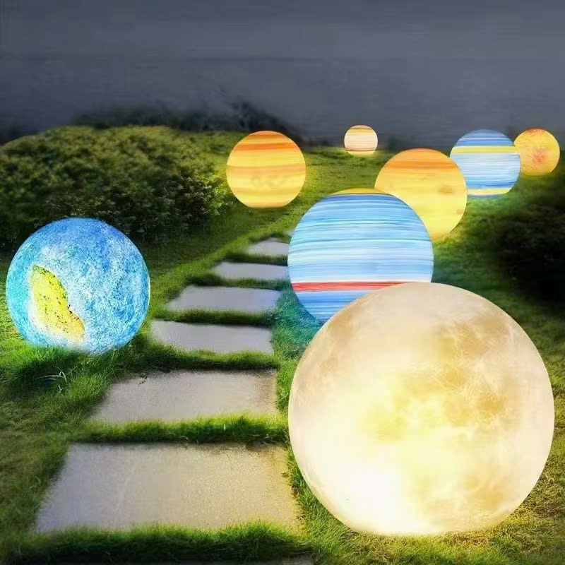 Đèn LED Trang trí Mô Phỏng Hình Quả Địa Cầu Zalaa cho các Dự án chiếu sáng cảnh quan Sân vườn, Công viên, điểm Checkin