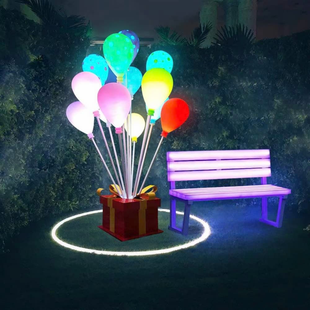 Đèn LED Trang Trí Tạo Hình Mô Phỏng của Zalaa cho các Dự án chiếu sáng cảnh quan Sân vườn, Công viên, điểm Checkin