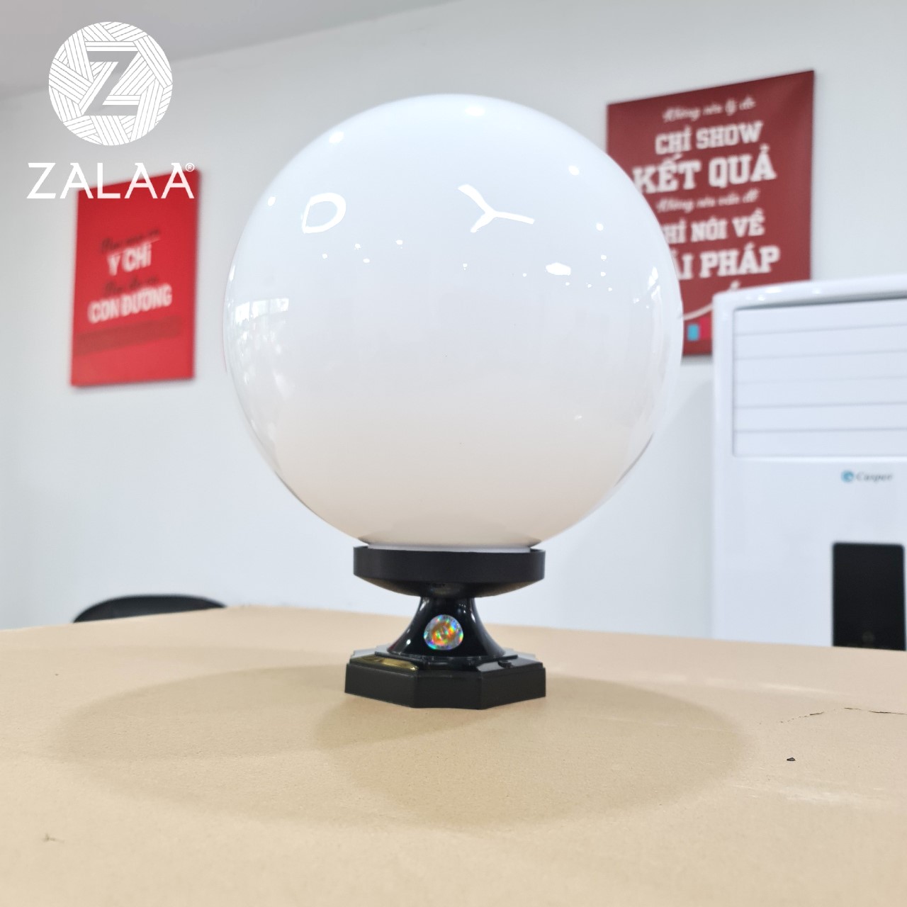 Đèn Trụ Cổng Cầu Đục D400, đuôi đèn E27