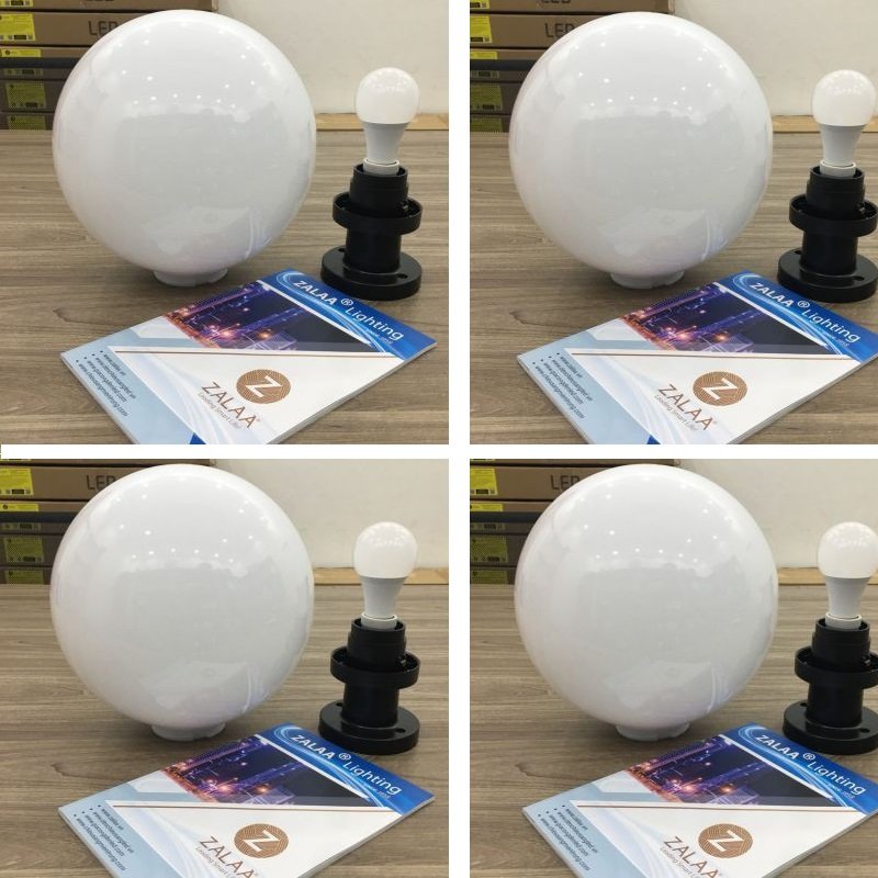 Đèn Trụ Cổng Cầu Đục D400, đuôi đèn E27