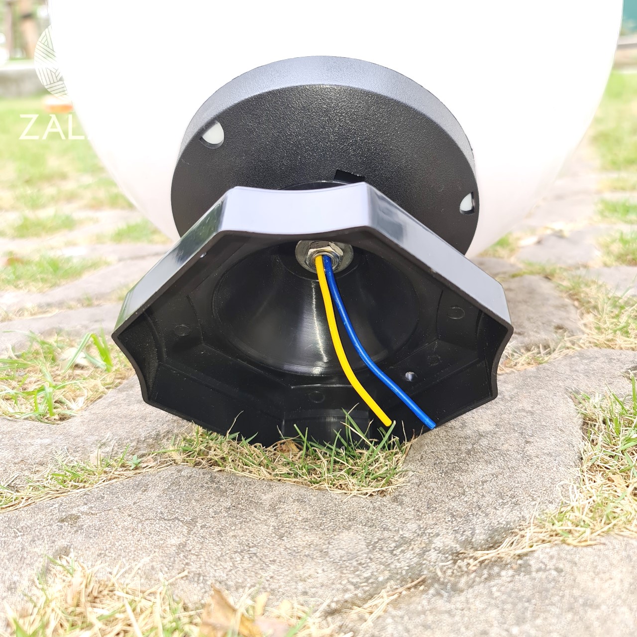 Đèn Trụ Cổng Cầu Đục D300, đuôi đèn E27