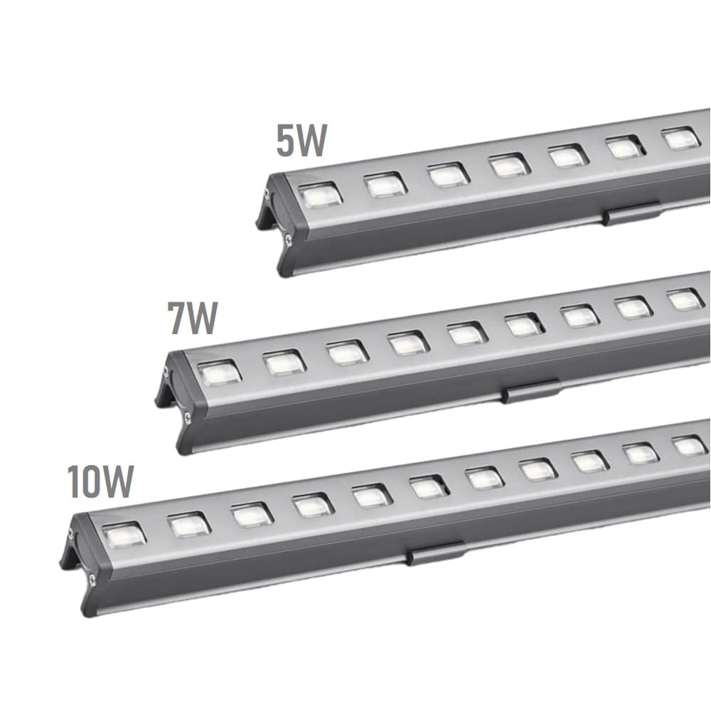 Đèn LED Tuyến Tính chiếu sáng mặt tiền Tòa Nhà Building Cao Tầng có lập trình DMX512 Rgb hiệu ứng thay đổi màu sắc theo tùy chỉnh