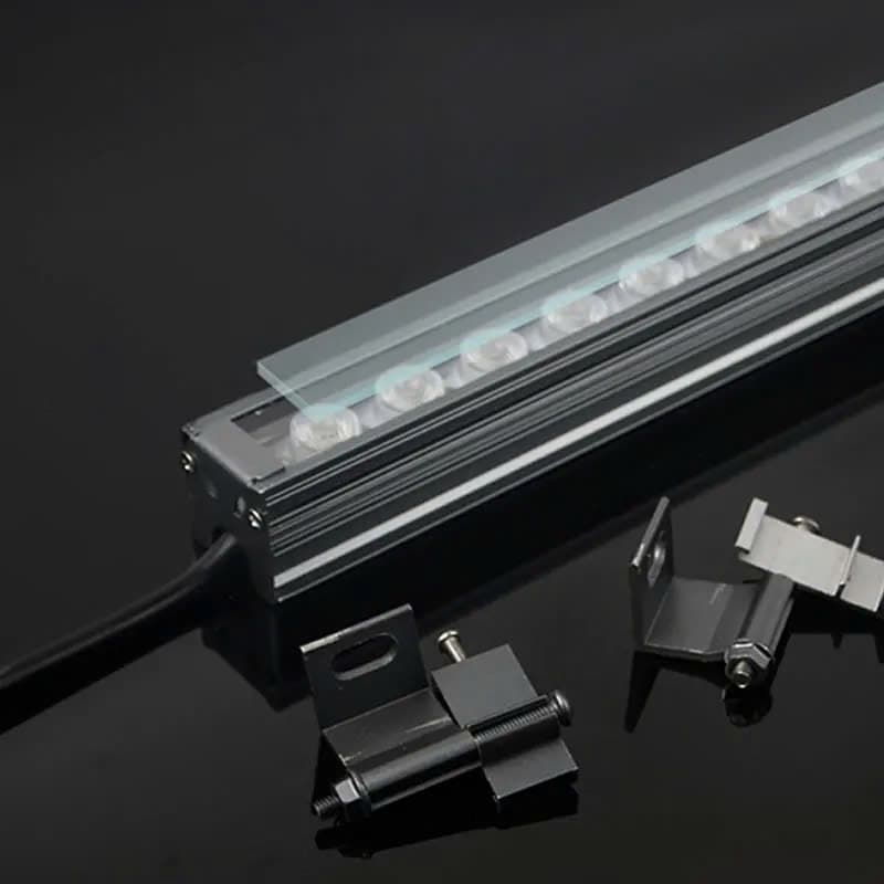 Đèn LED Tuyến Tính chiếu sáng mặt tiền Tòa Nhà Building Cao Tầng có lập trình DMX512 Rgb hiệu ứng thay đổi màu sắc theo tùy chỉnh