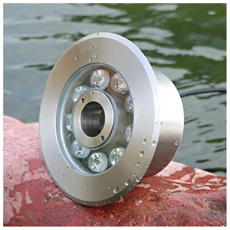 Đèn LED Bánh Xe Đài Phun Nước ZYTPL-S1-D220/50-9RGB ZALAA 9W đổi màu