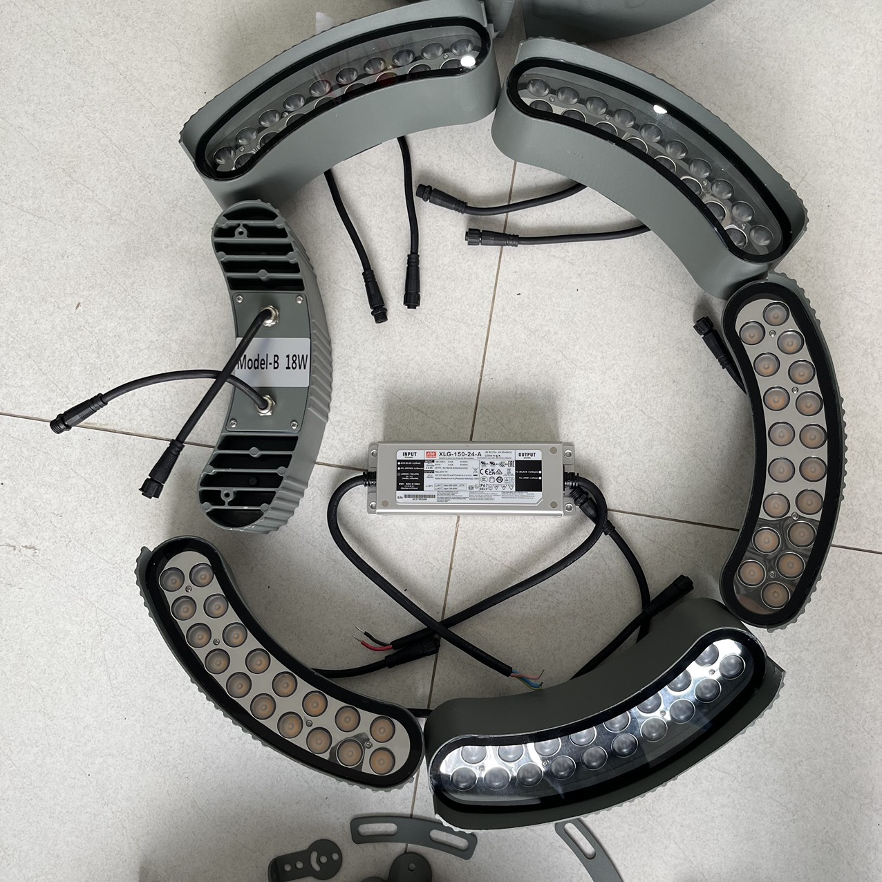 Đèn LED Vòng Tròn Gốc Cây Xanh ZRC Module M18 ZALAA Chiếu sáng cảnh ...