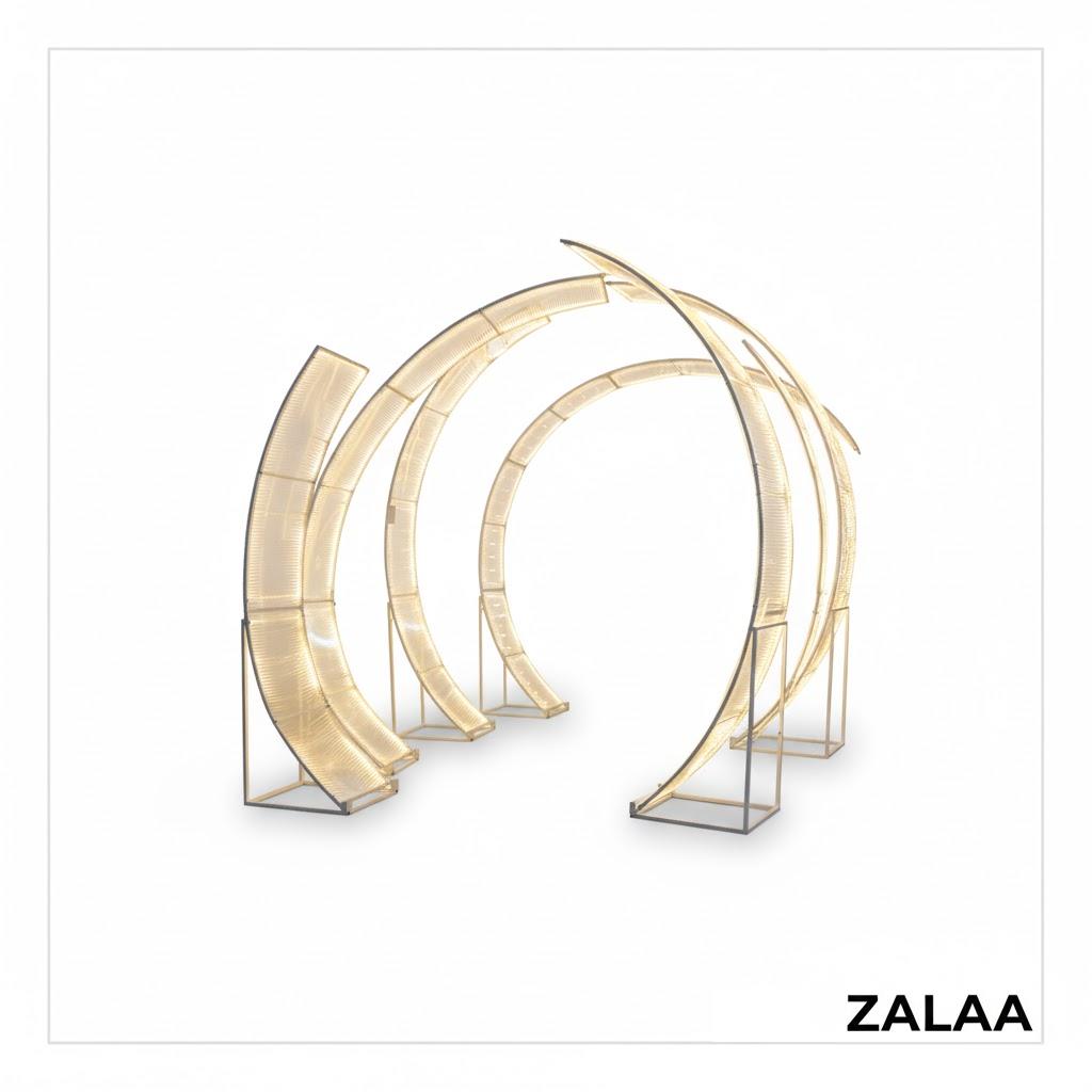 Đèn LED Walkway/Tunnel Arch ZALAA - Kiểu Cổng Ánh Sáng, Đường Hầm Nghệ Thuật