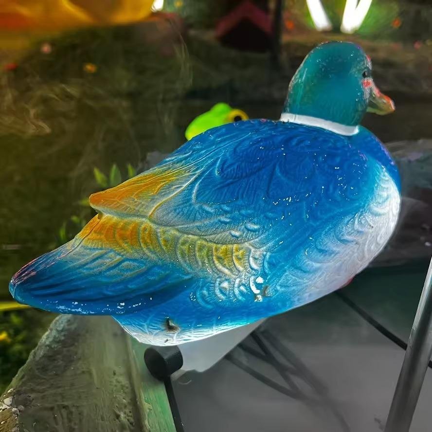 Đèn LED ZALAA Mô Hình Con Vịt Tuyết Simulation Snow Duck Light cho Vườn Ánh Sáng / Light Garden