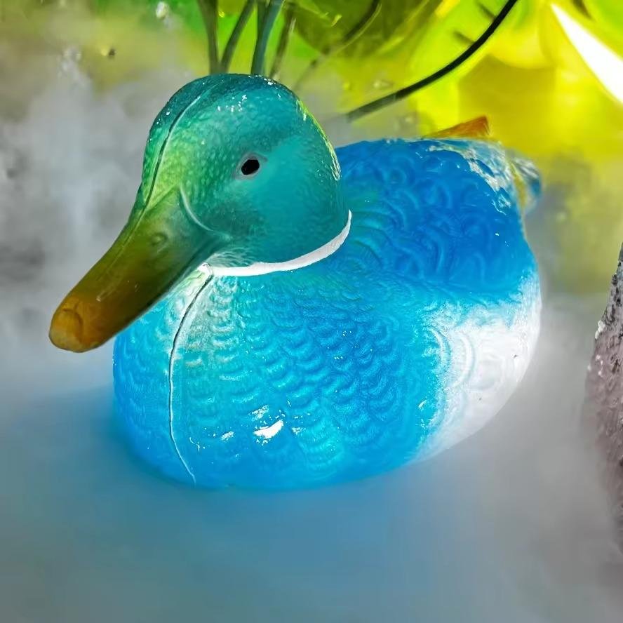 Đèn LED ZALAA Mô Hình Con Vịt Tuyết Simulation Snow Duck Light cho Vườn Ánh Sáng / Light Garden