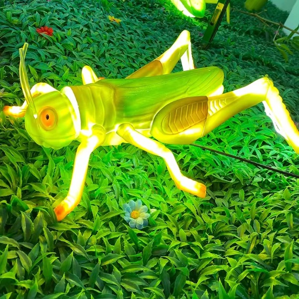 Đèn LED ZALAA Mô Phỏng Châu Chấu Năng Động Cho Vườn Ánh Sáng / Light Garden