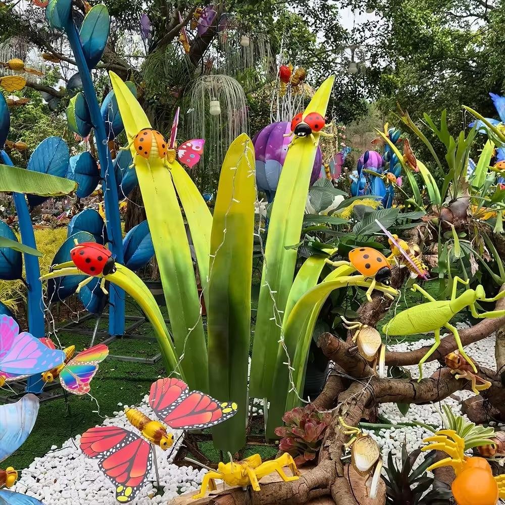 Đèn LED ZALAA Mô Phỏng Con Bọ Rùa - Bảy Sao Năng Động Cho Dự Án Cảnh Quan Sân Vườn