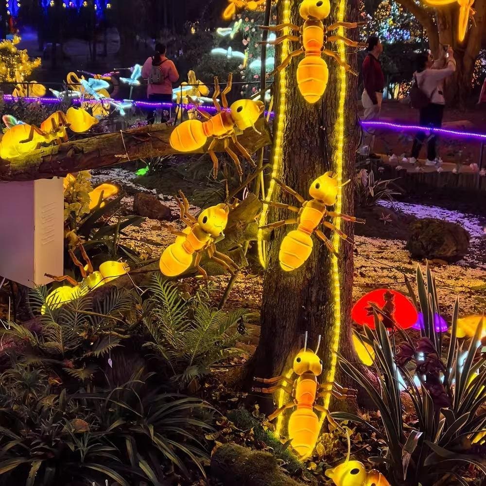 Đèn LED ZALAA Mô Phỏng Con Kiến Ants Năng Động Cho Vườn Ánh Sáng / Light Garden