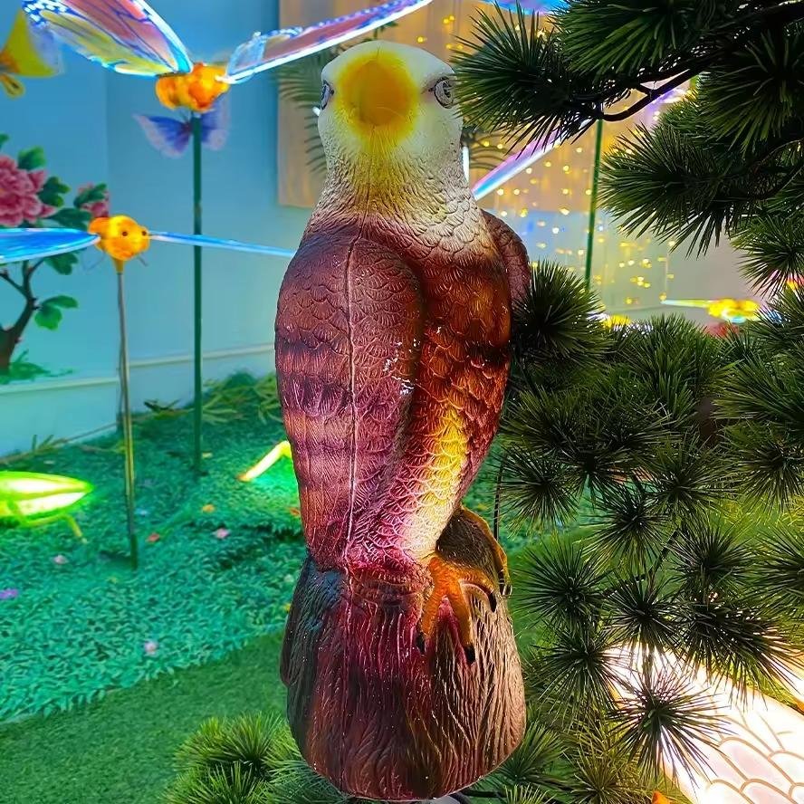 Đèn LED ZALAA Mô Phỏng Hình Chim Đại Bàng Ngồi Im Cho Dự Án Chiếu Sáng Cảnh Quan Sân Vườn