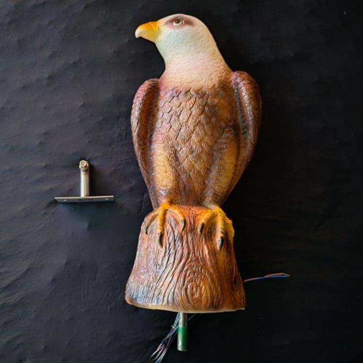 Đèn LED ZALAA Mô Phỏng Hình Chim Đại Bàng Ngồi Im Cho Dự Án Chiếu Sáng Cảnh Quan Sân Vườn