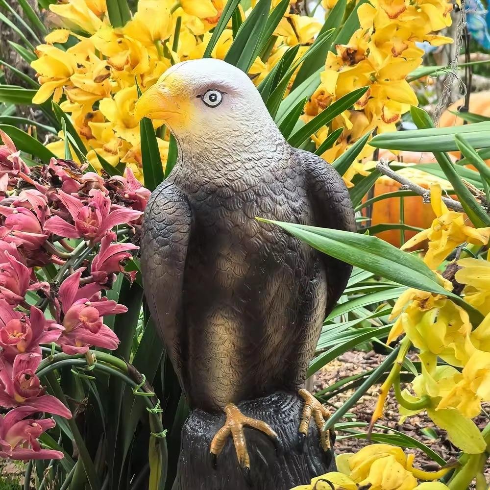 Đèn LED ZALAA Mô Phỏng Hình Chim Đại Bàng Ngồi Im Cho Dự Án Chiếu Sáng Cảnh Quan Sân Vườn