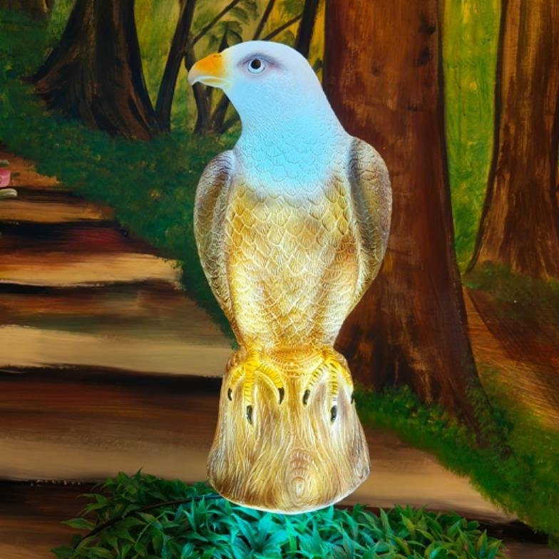 Đèn LED ZALAA Mô Phỏng Hình Chim Đại Bàng Ngồi Im Cho Dự Án Chiếu Sáng Cảnh Quan Sân Vườn