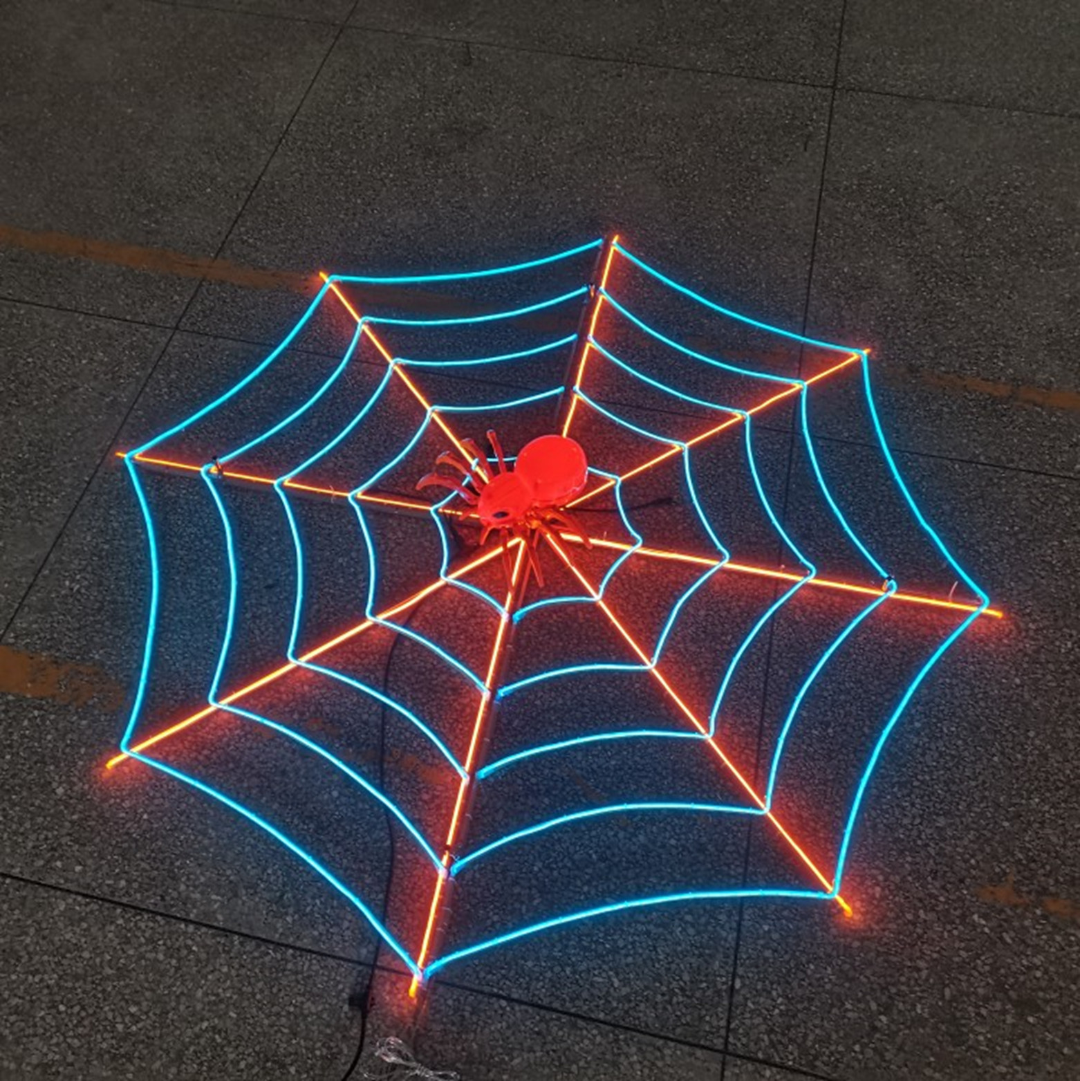 Đèn LED ZALAA Mô Phỏng Hình Mạng Nhện Cho Dự Án Chiếu Sáng Cảnh Quan Sân Vườn