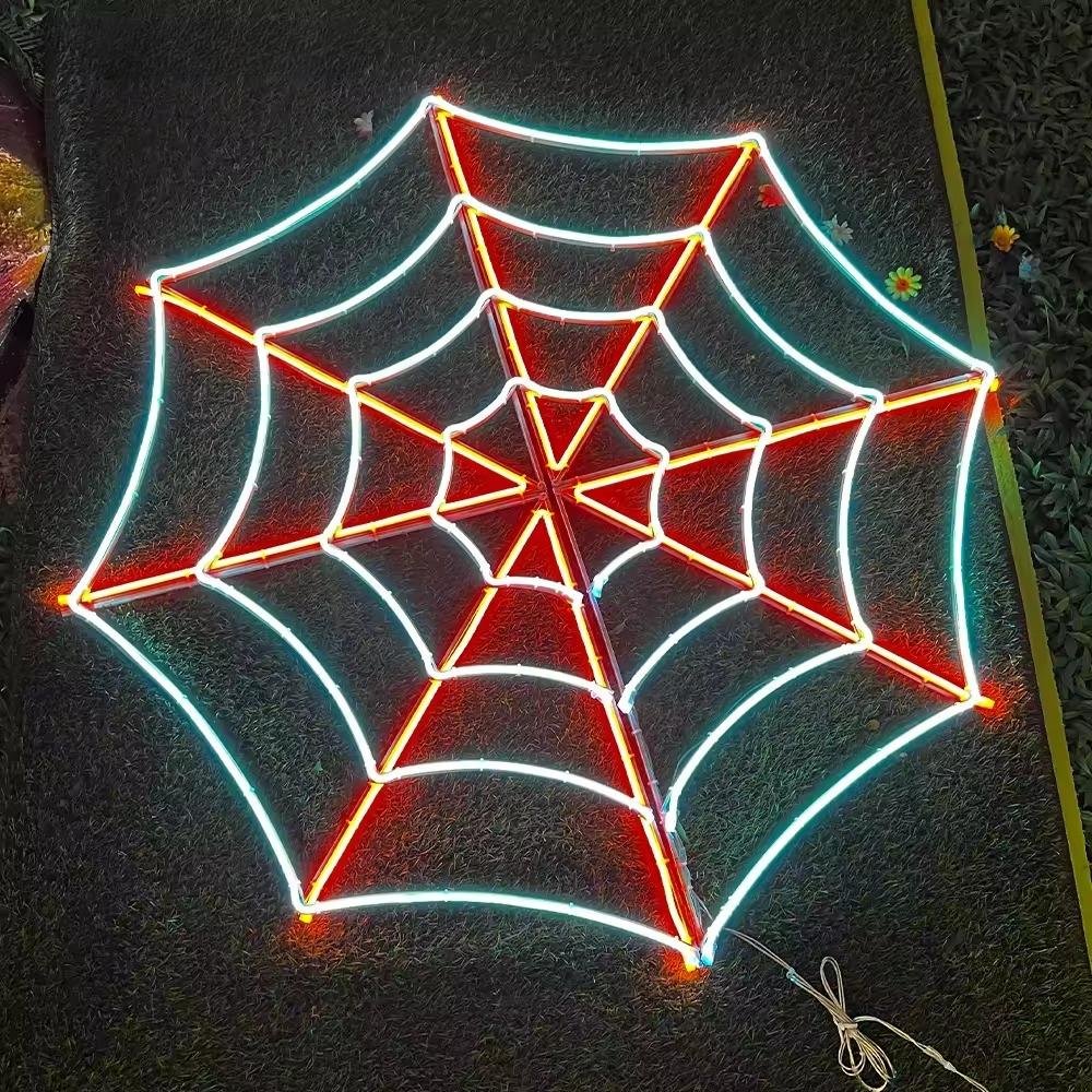 Đèn LED ZALAA Mô Phỏng Hình Mạng Nhện Cho Dự Án Chiếu Sáng Cảnh Quan Sân Vườn