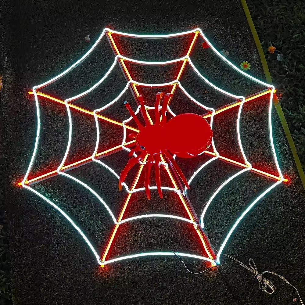 Đèn LED ZALAA Mô Phỏng Hình Mạng Nhện Cho Dự Án Chiếu Sáng Cảnh Quan Sân Vườn