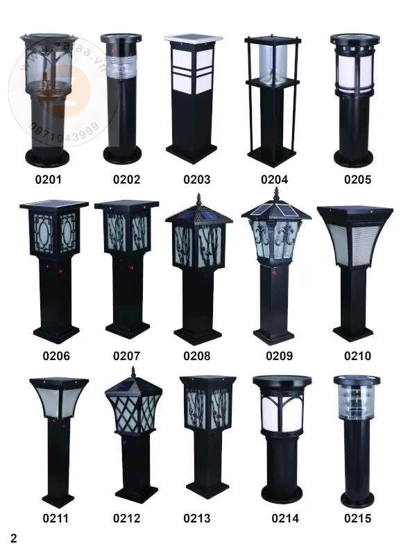 Đèn nấm sân vườn công viên sử dụng năng lượng mặt trời